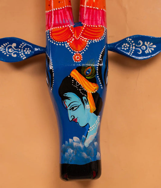 Hand Painted Cow Face