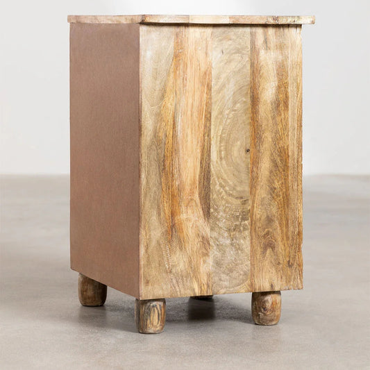 Flora Handcarved Bedside