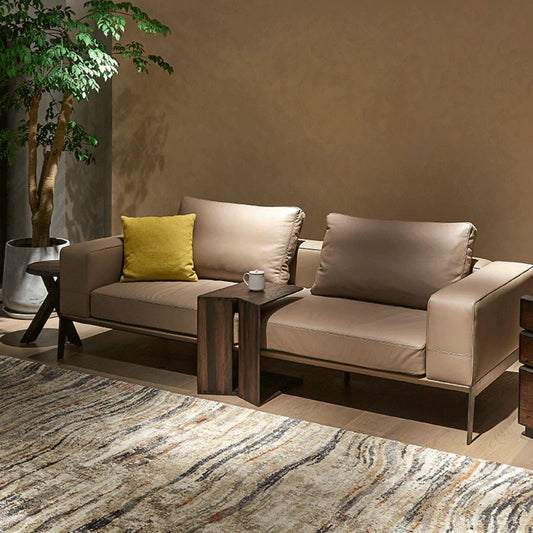 Wooden Vintage U Design Side Table