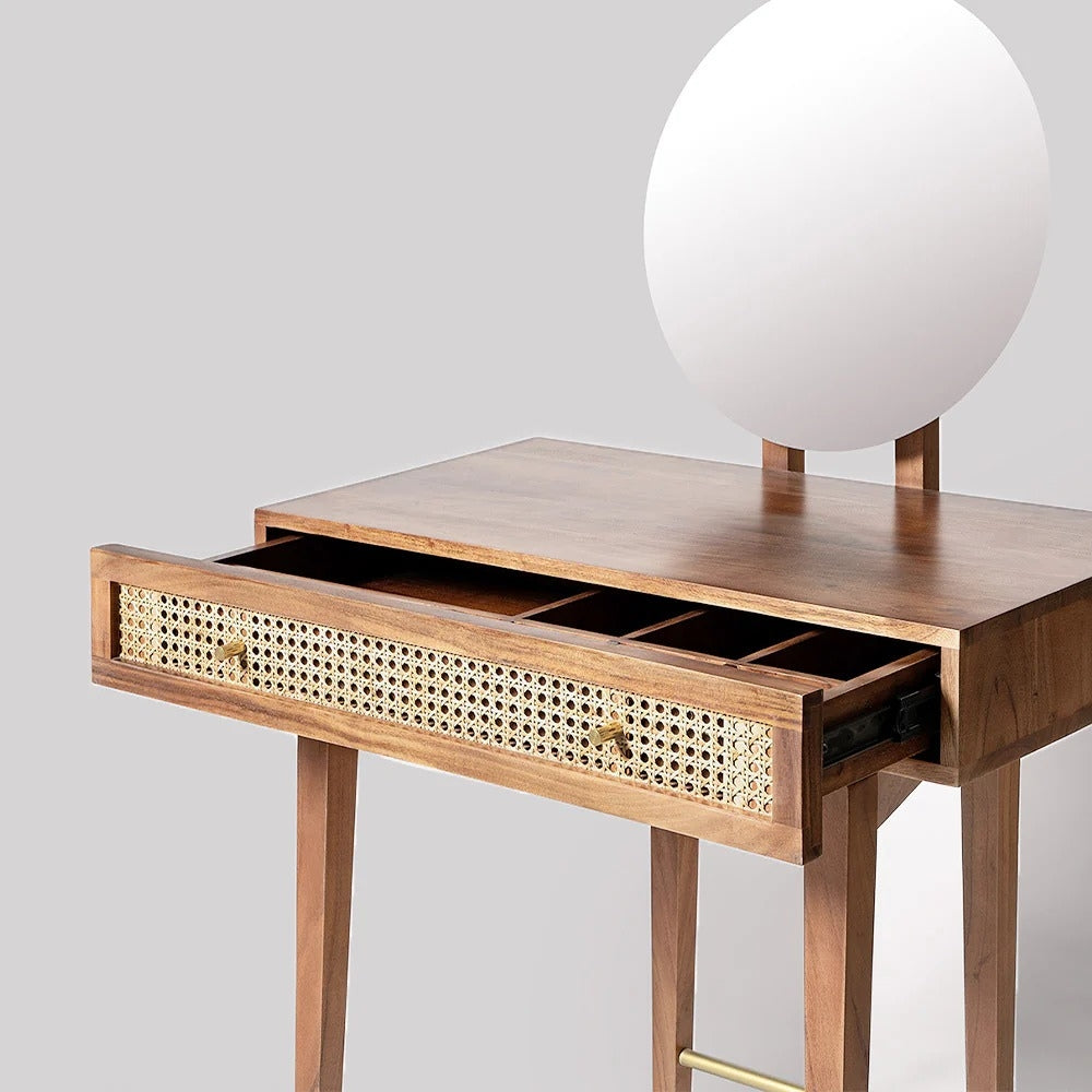 Cane Dressing Table