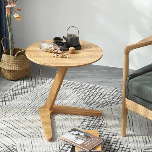 Wooden Vintage Design Side Table