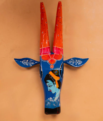 Hand Painted Cow Face