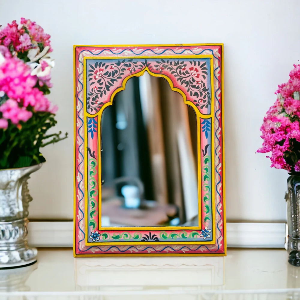 Handpainted Antique Mirror