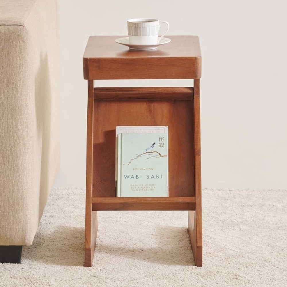 Wooden Z Side Table Furniture