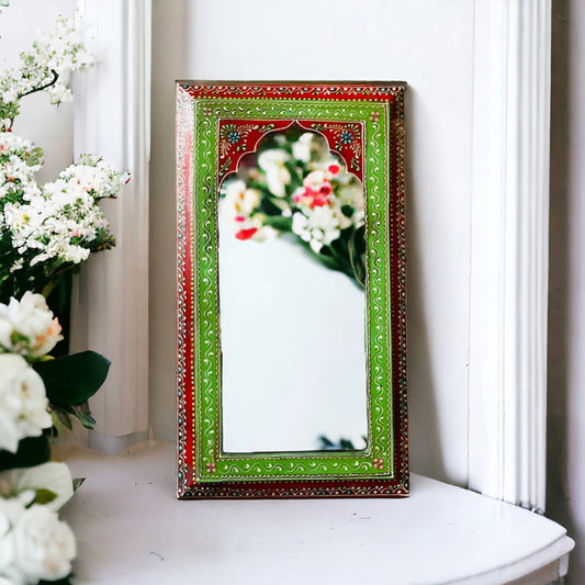 Handpainted Antique Mirror