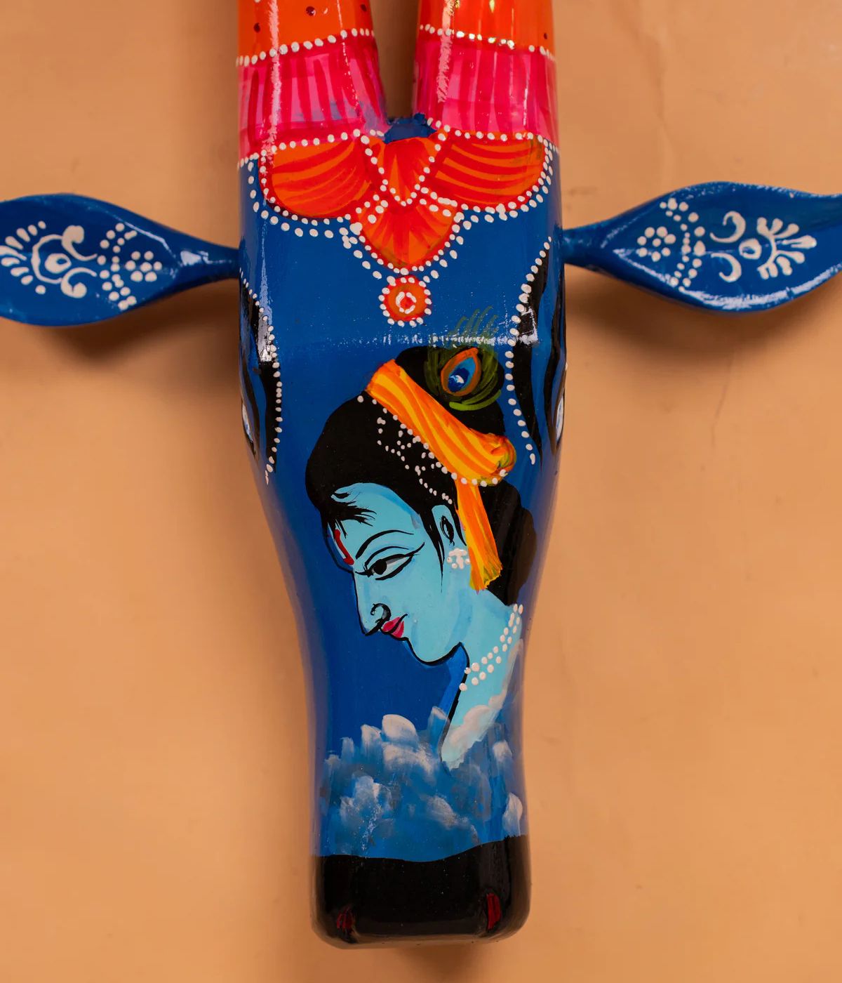 Hand Painted Cow Face