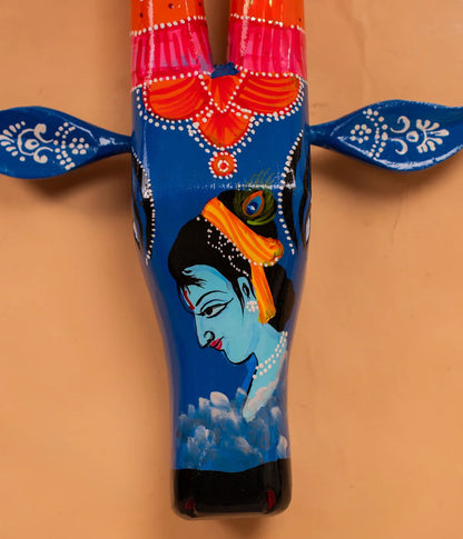 Hand Painted Cow Face