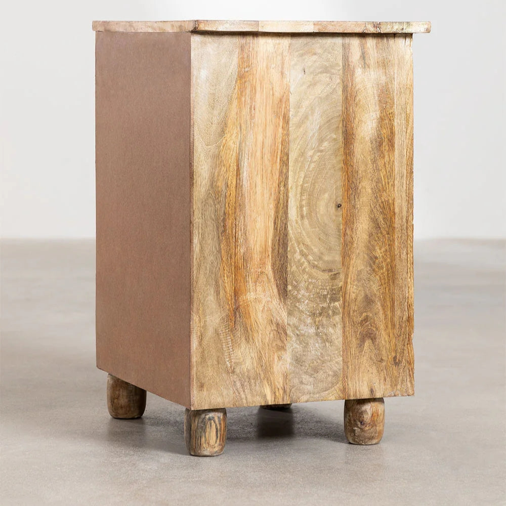 Flora Handcarved Bedside