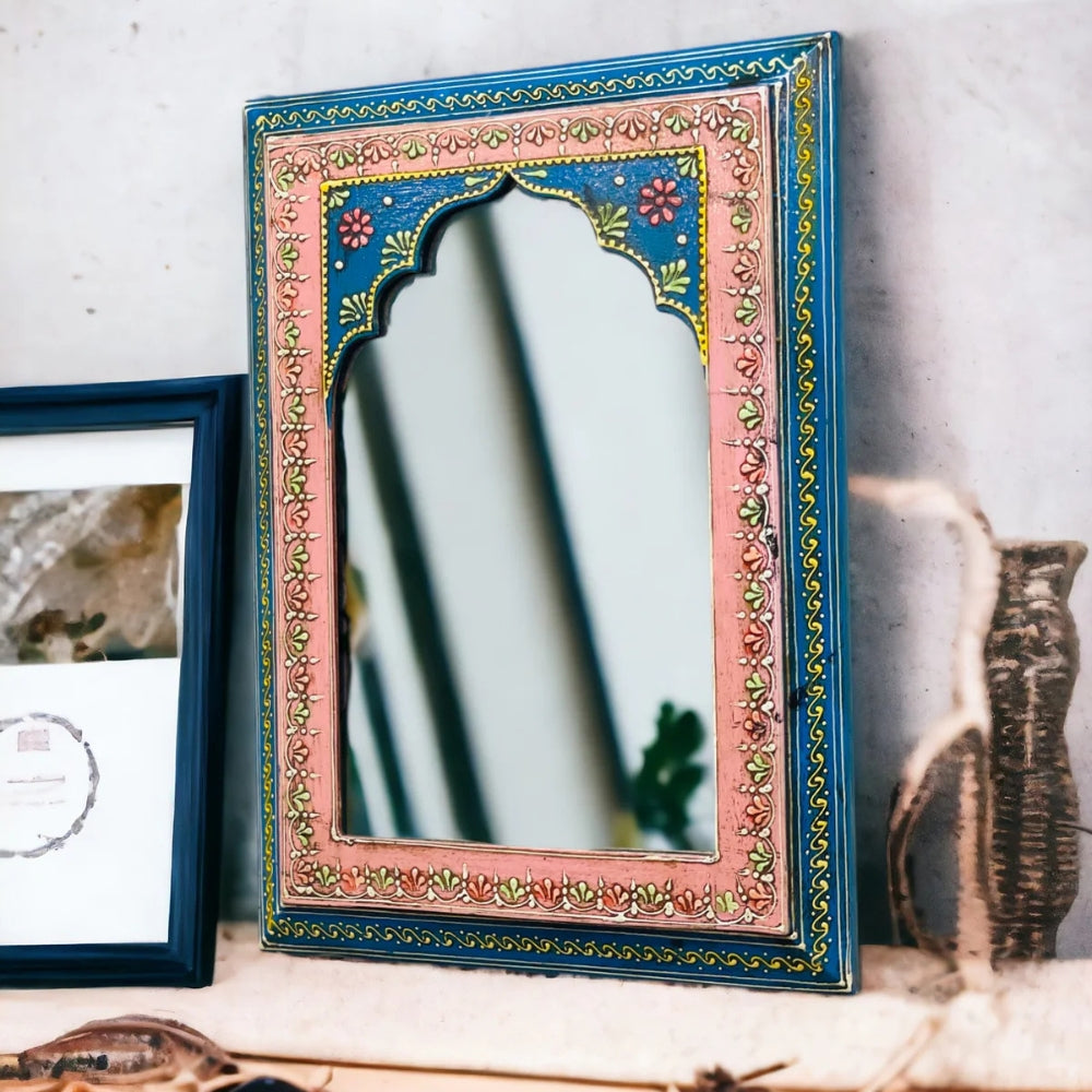 Handpainted Antique Mirror
