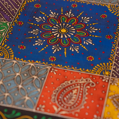 Hand Painted Antique Side Table