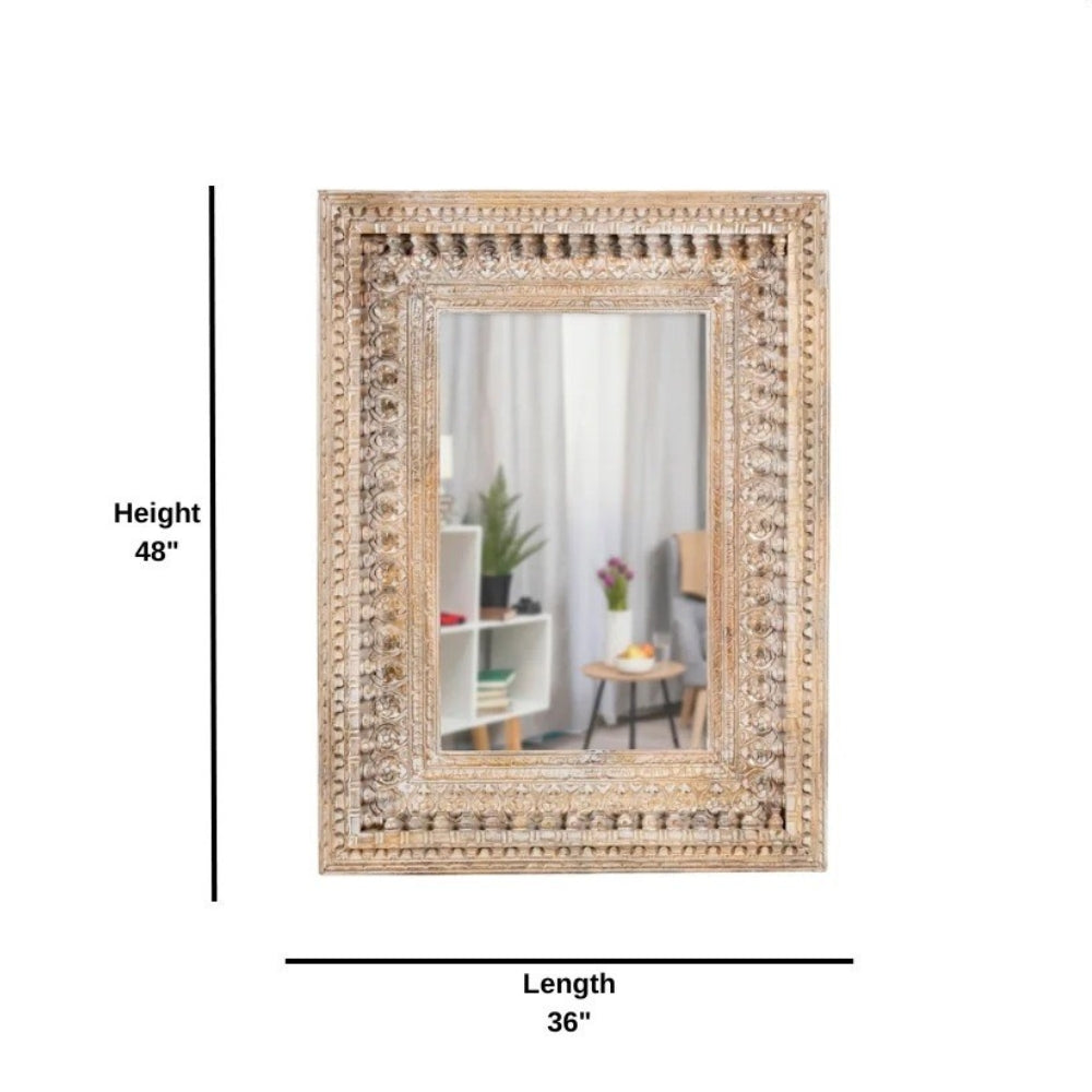 HandCurved Modern Mirror