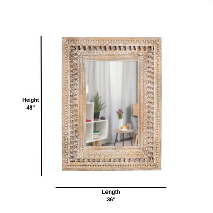 HandCurved Modern Mirror